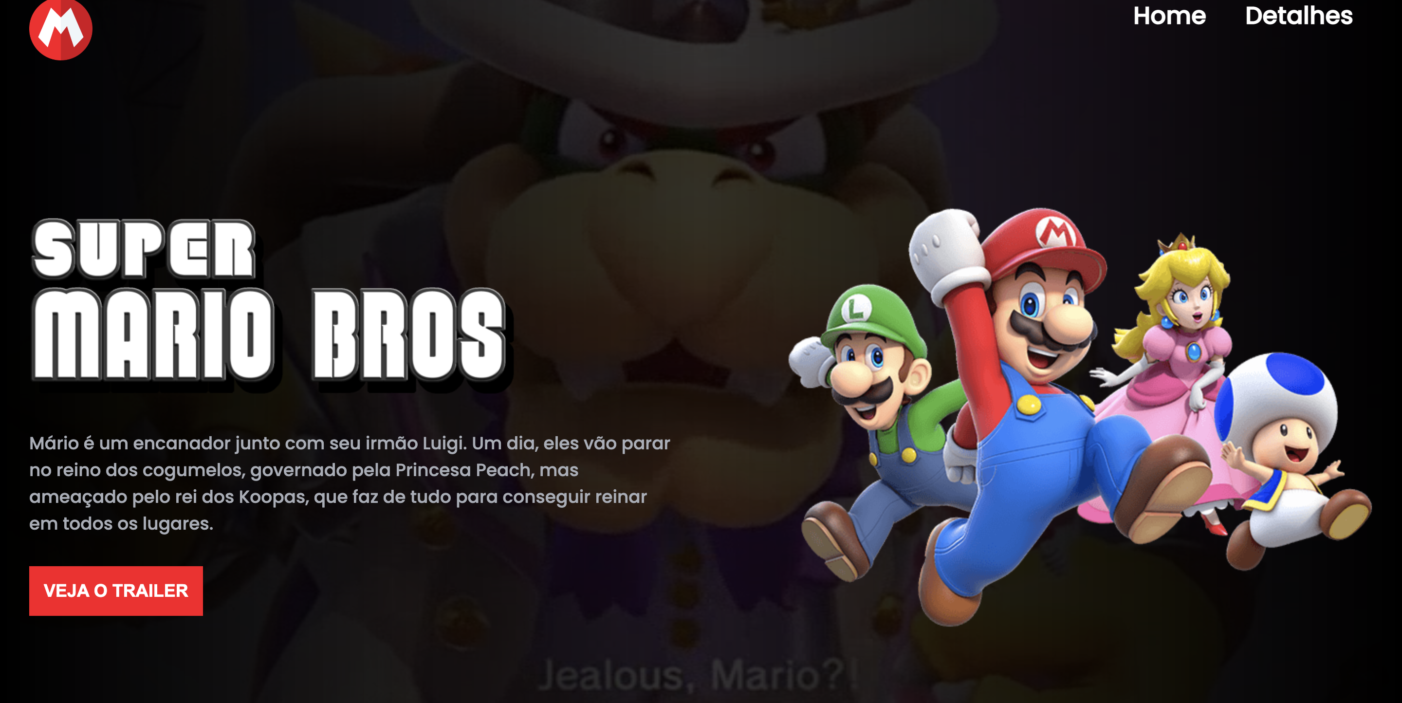 Imagem do projeto Super Mario